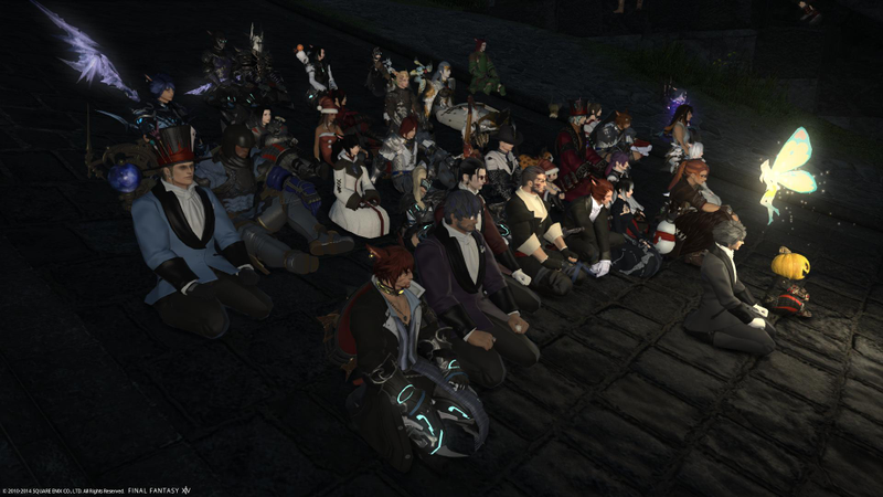 Illustration for article titled FFXIV Community Holds Massive Vigil For A Dying Player